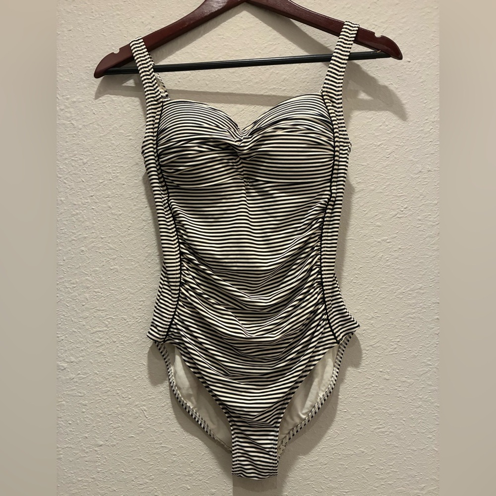 Niptuck Swim Striped One-Piece Swimsuit Multi Fit cup